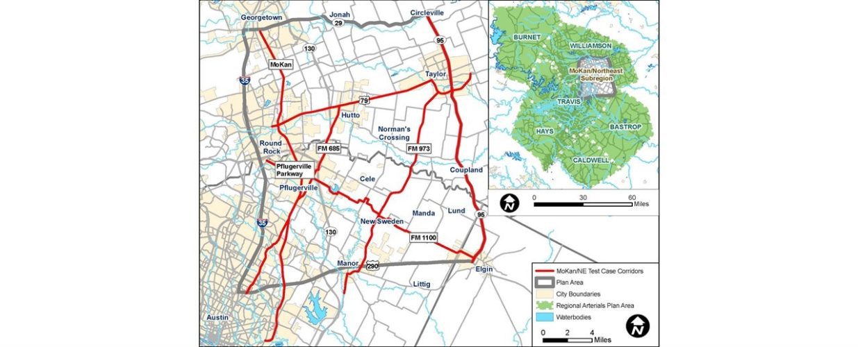 map of Mokan Subregional Study